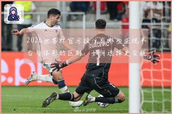 2026世界杯官方投注有哪些正规平台与体彩的区别，如何选择更合适的？